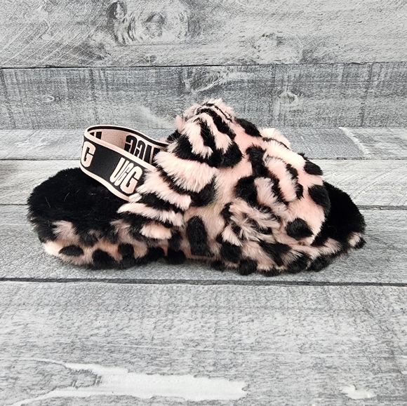 Sold New Ugg Fluff Yeah Animalia Slides - Picture 3 of 4
